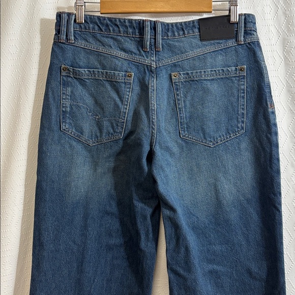 We The Free Tennessee Low-Rise Boyfriend Jeans 29 Cowboy Romance Wide Leg - Picture 5 of 12